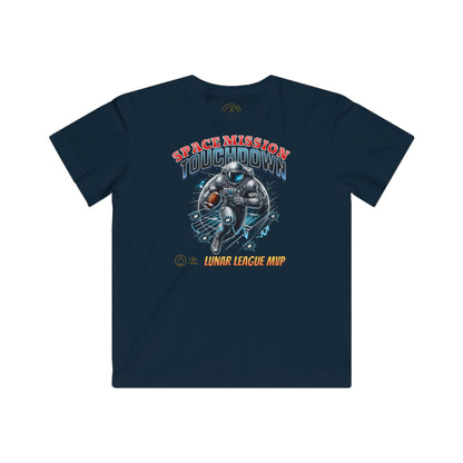 Kids Space Mission Touchdown' T-Shirt - Future and Sports Combined in One Design | The Lord of the T-Shirts