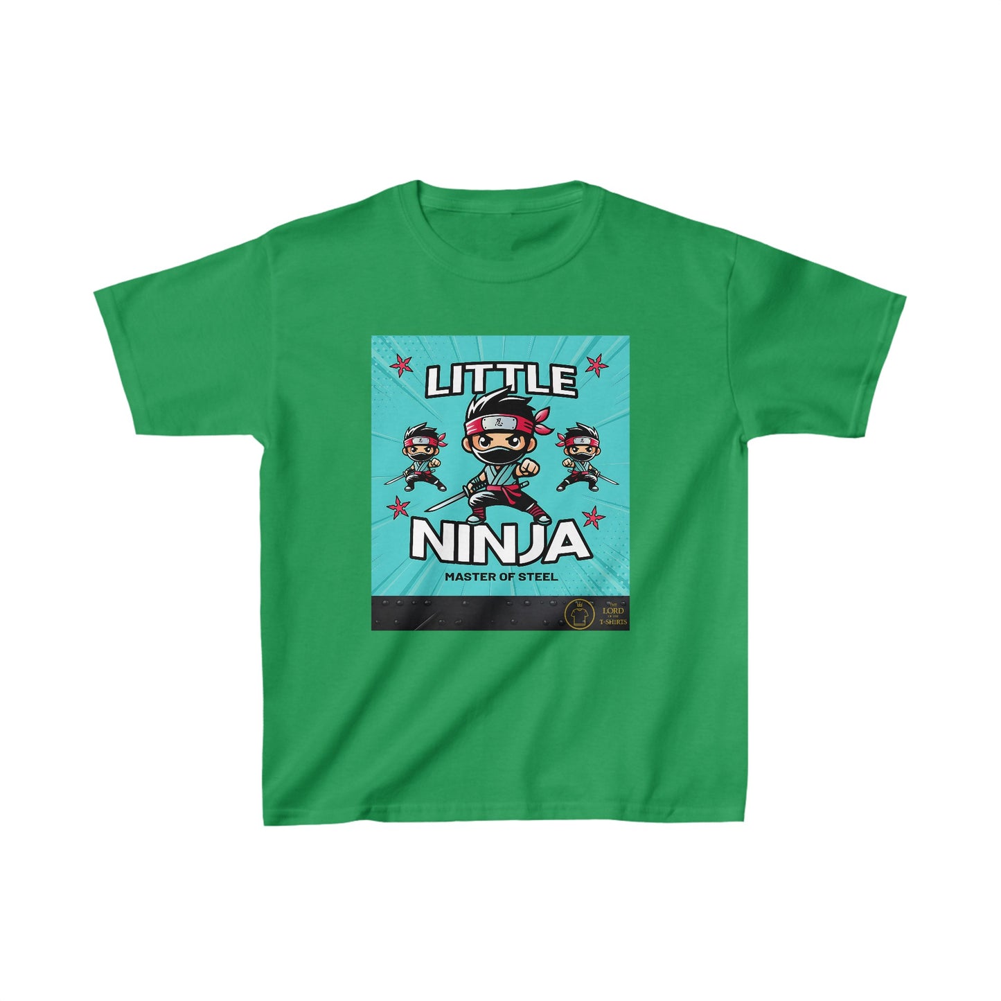 Kids 'Little Ninja' T-Shirt - Fun and Adventurous Style | The Lord of the T-Shirts