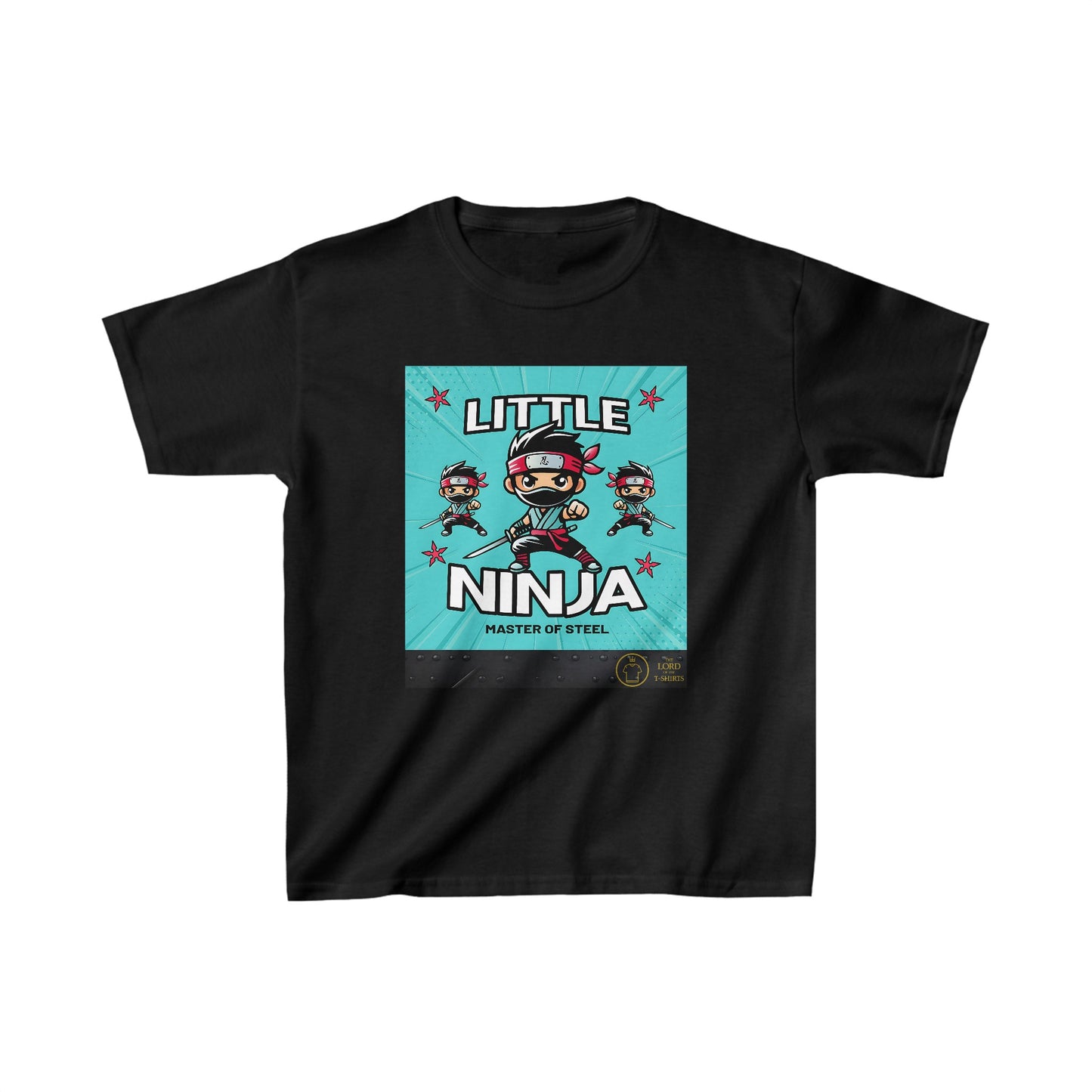 Kids 'Little Ninja' T-Shirt - Fun and Adventurous Style | The Lord of the T-Shirts