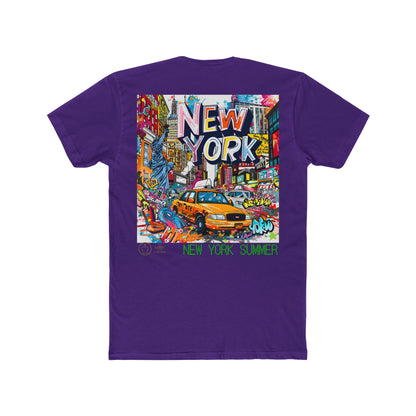 New York Summer Graphic Tee – Vibrant Cityscape Design for Urban Style │ The Lord of the TShirts